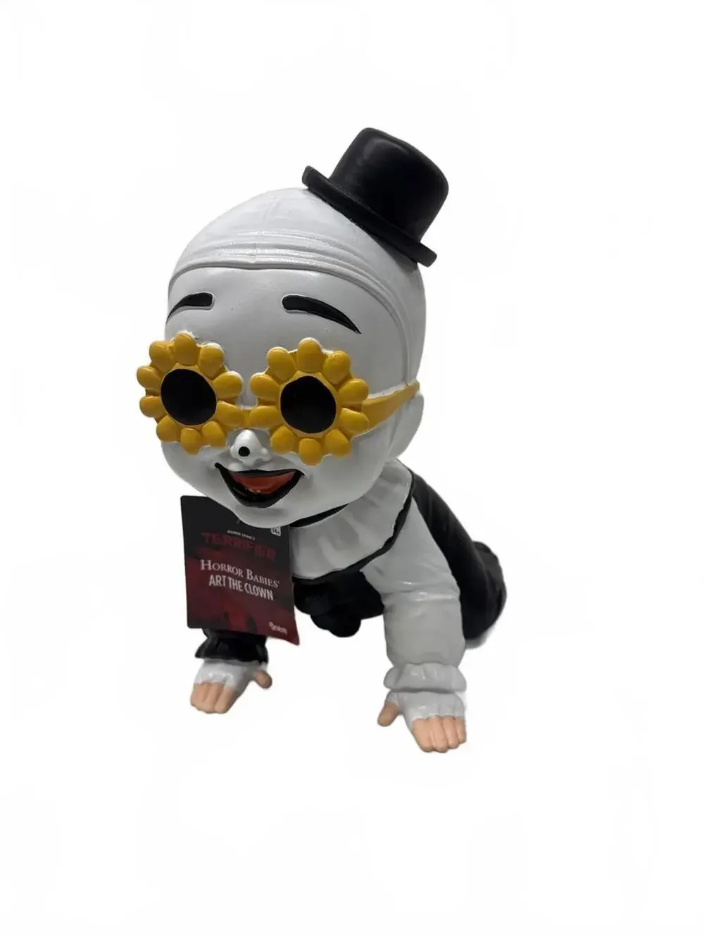 Spirit Halloween Horror Babies Art the Clown Horror Baby Static Prop Terrifier